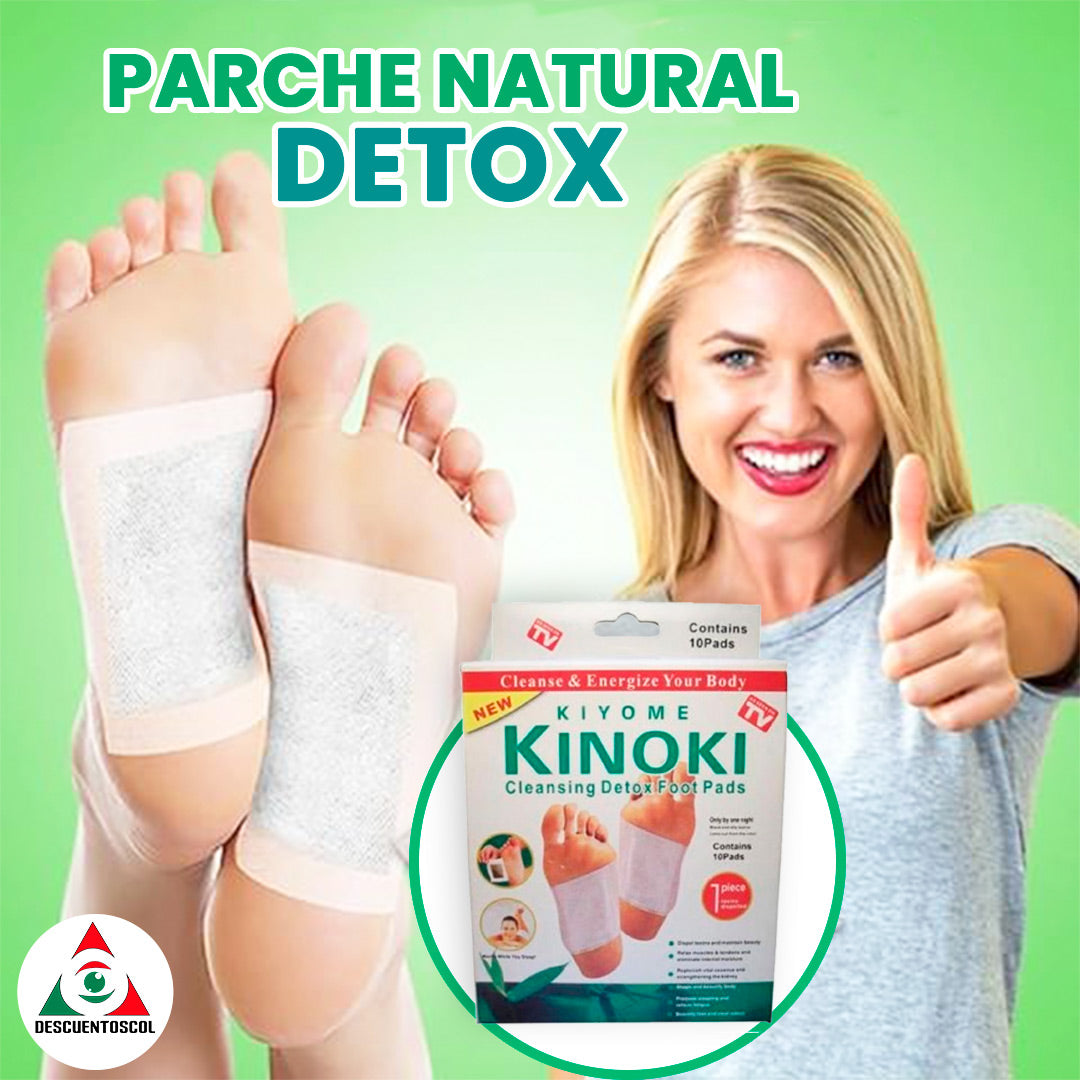 PARCHE NATURAL DETOX / CAJA X 10 UNDS