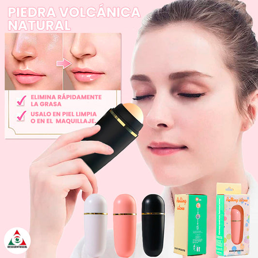 Rodillo Facial Volcánico / Mejora tu Piel